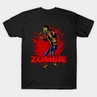 Cool Zombie Hipster T-Shirt